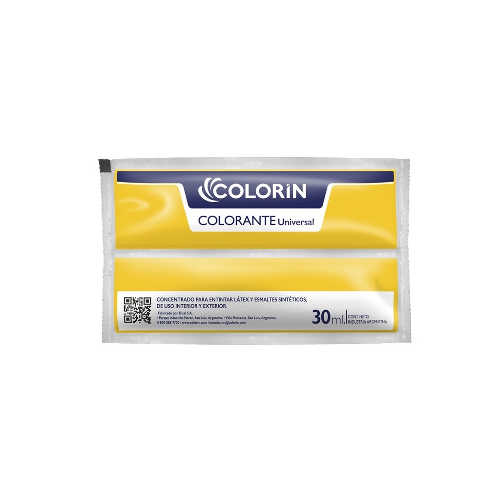 Colorin Colorante Amarillo  30 ml