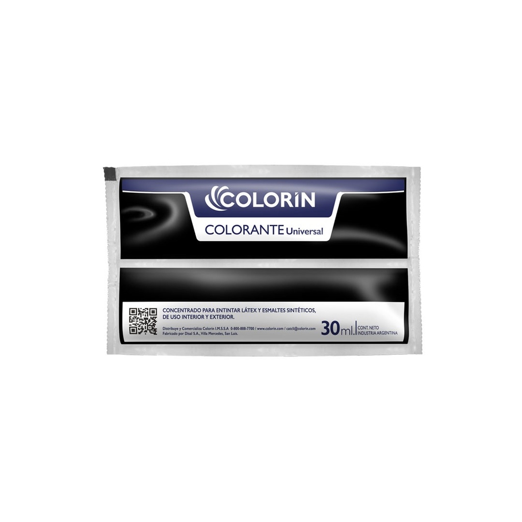 Colorin Colorante Negro  30 ml