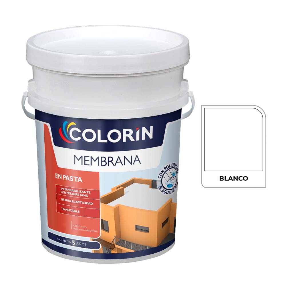 Colorin Membrana en Pasta Blanco 20 Kg