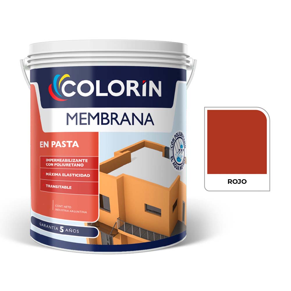 Colorin Membrana en Pasta Roja  4 Kg