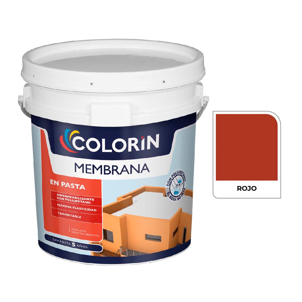Colorin Membrana en Pasta Roja 10 Kg