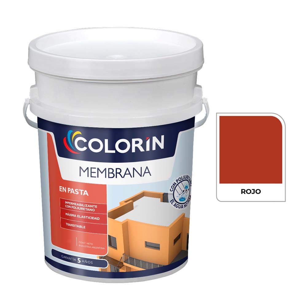 Colorin Membrana en Pasta Roja 20 Kg