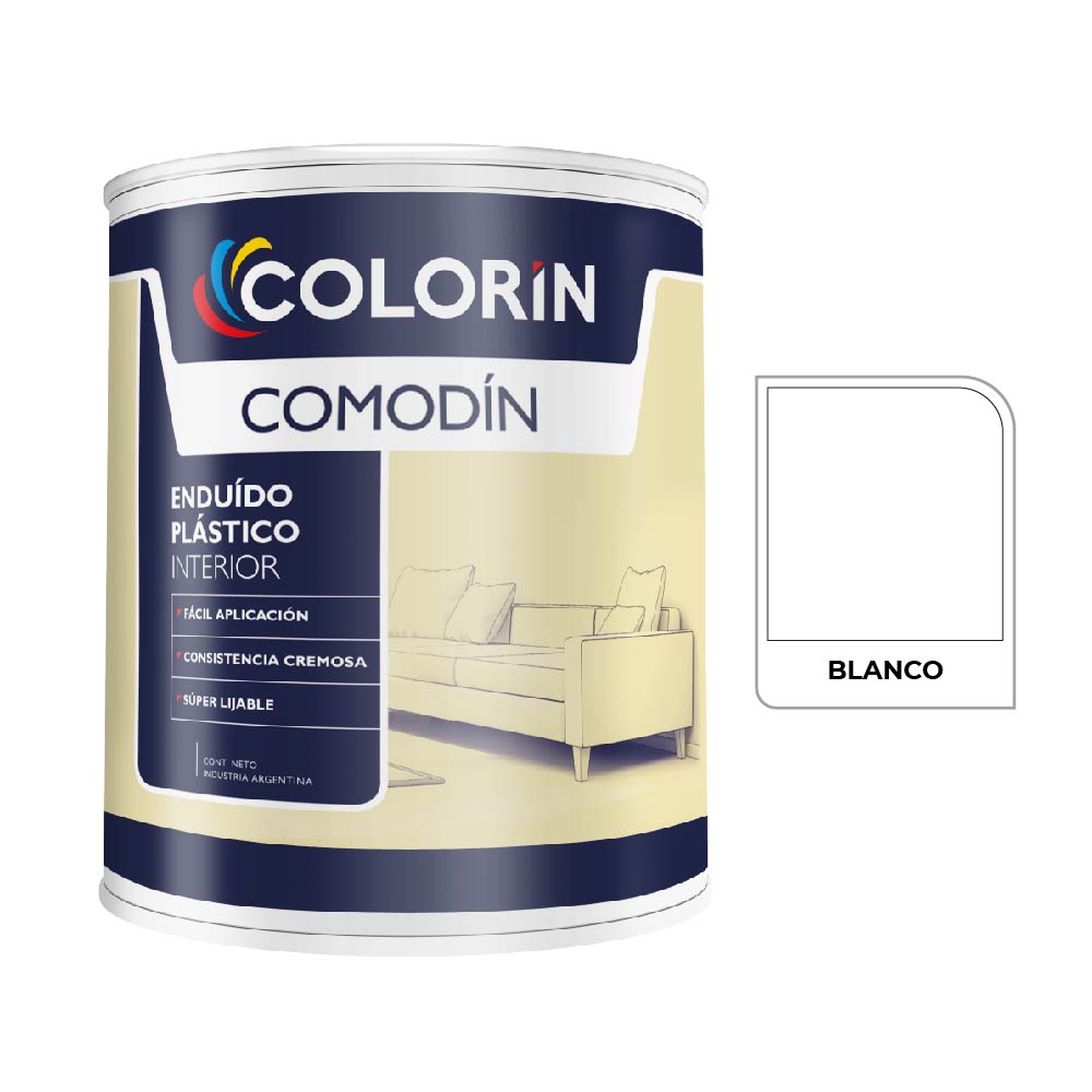 Comodin Enduido Interior  1 L