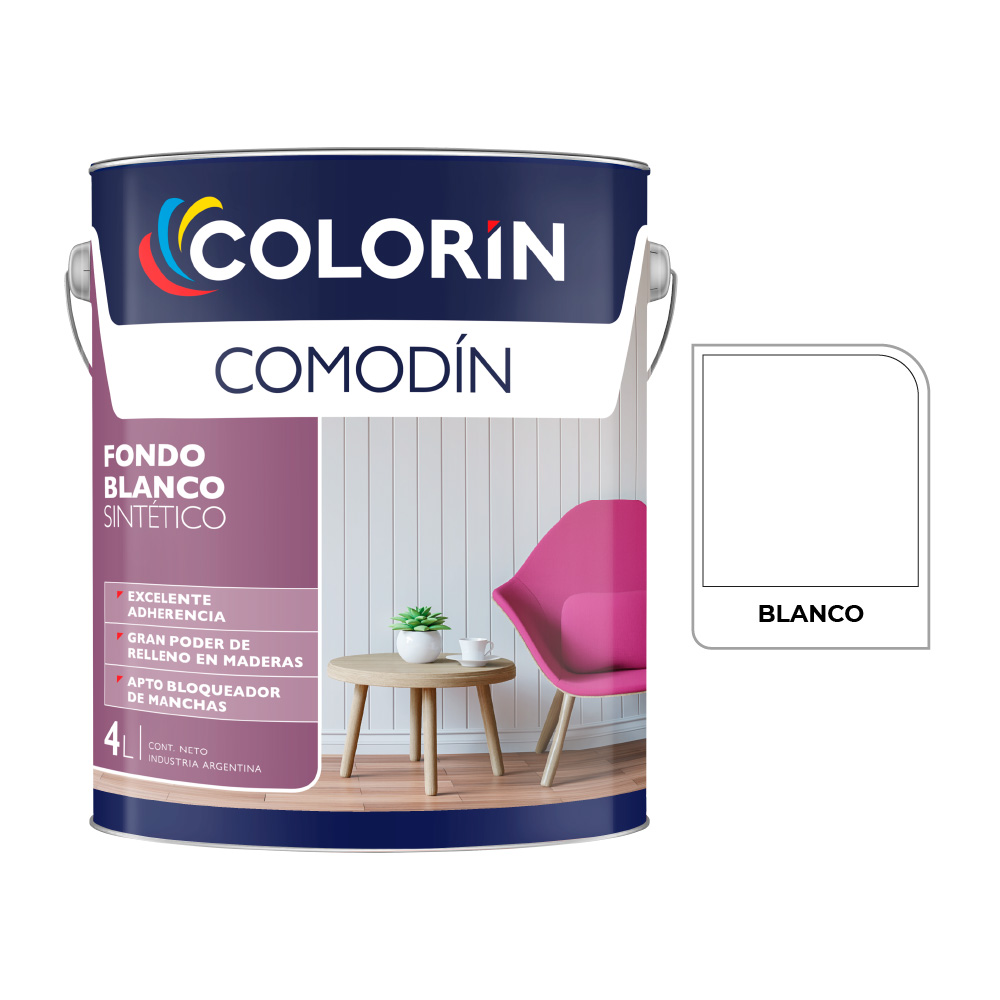 Comodin Fondo Blanco  4 L