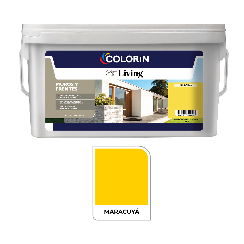 Living Muros y Frentes Maracuya  4 L