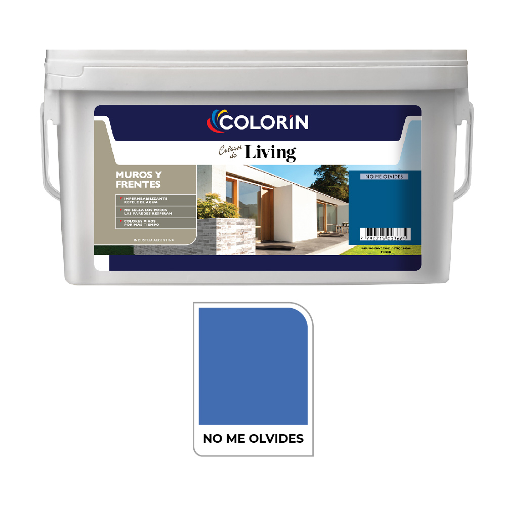 Living Muros y Frentes No Me Olvides  4 L