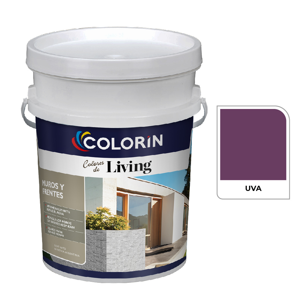 Living Muros y Frentes Uva 20 L