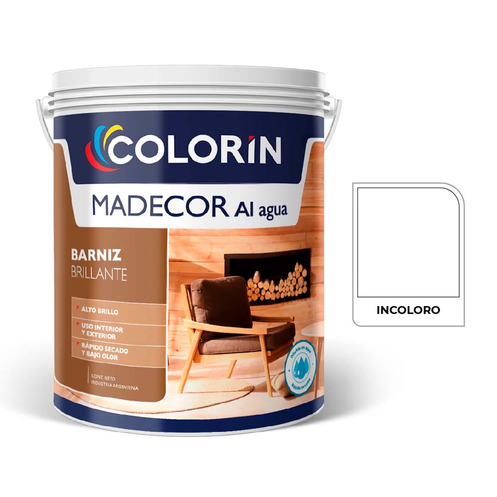 Madecor al Agua Barniz Brill 4 L