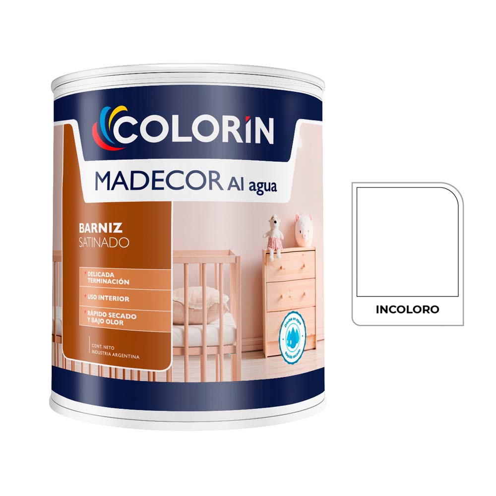 Madecor al Agua Barniz Satin 1 L