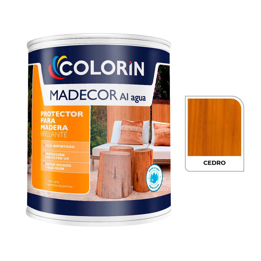Madecor al Agua Protect Brill Cedro  1 L