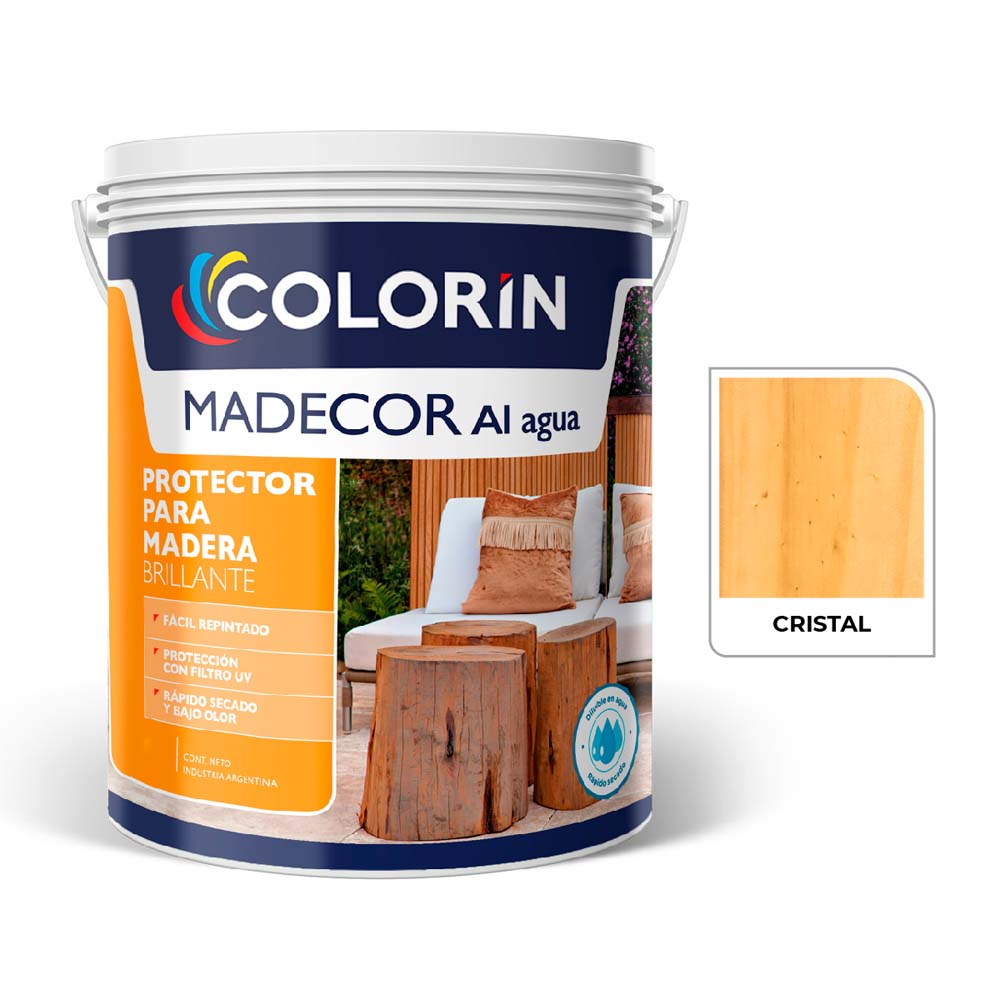 Madecor al Agua Protect Brill Cristal  4 L
