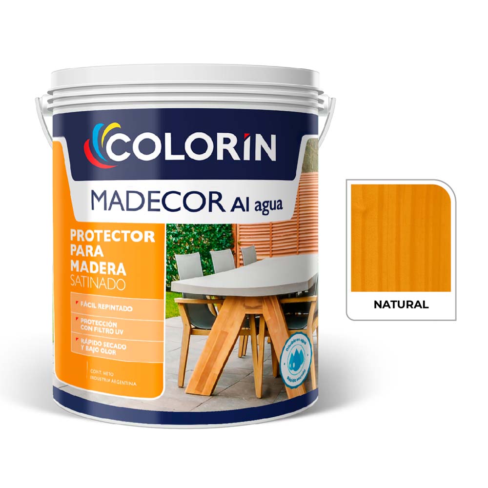 Madecor al Agua Protect Satin Natural  4 L