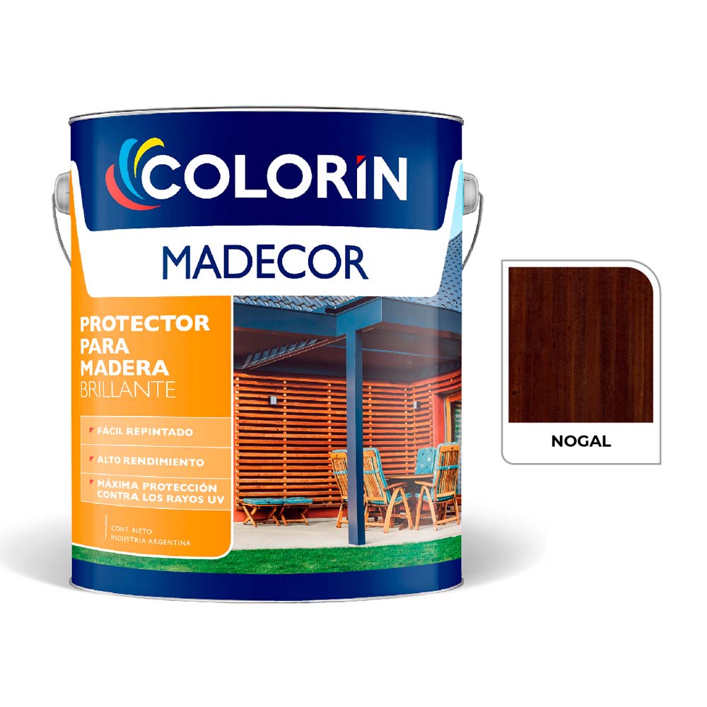 Madecor Protect Brill Nogal  4 L