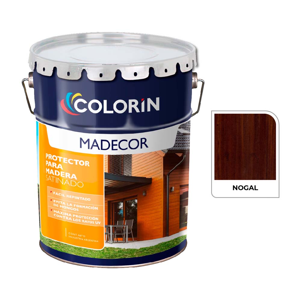 Madecor Protect Satin Nogal 20 L