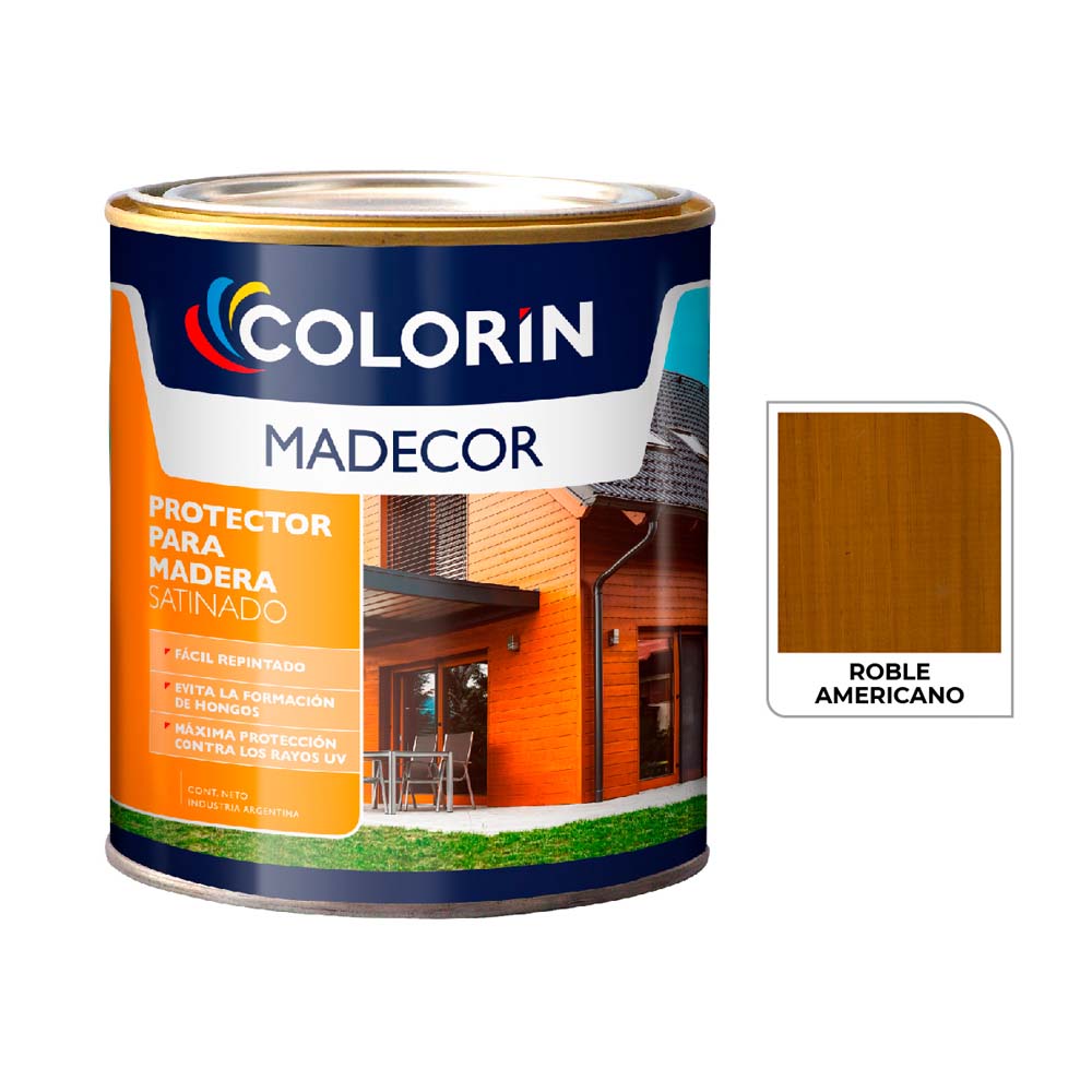 Madecor Protect Satin Roble  1 L