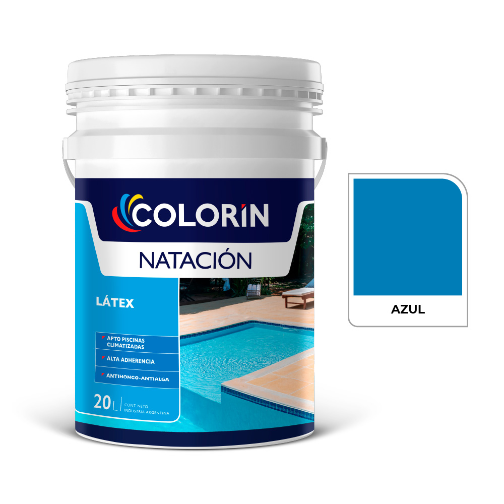 Natacion Latex Azul 20 L