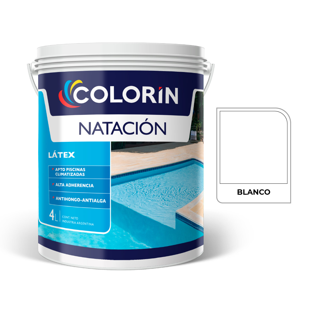 Natacion Latex Blanco  4 L