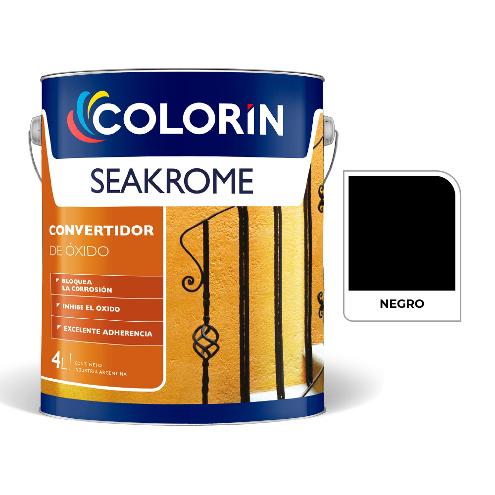 Seakrome Convertidor Negro  4 L