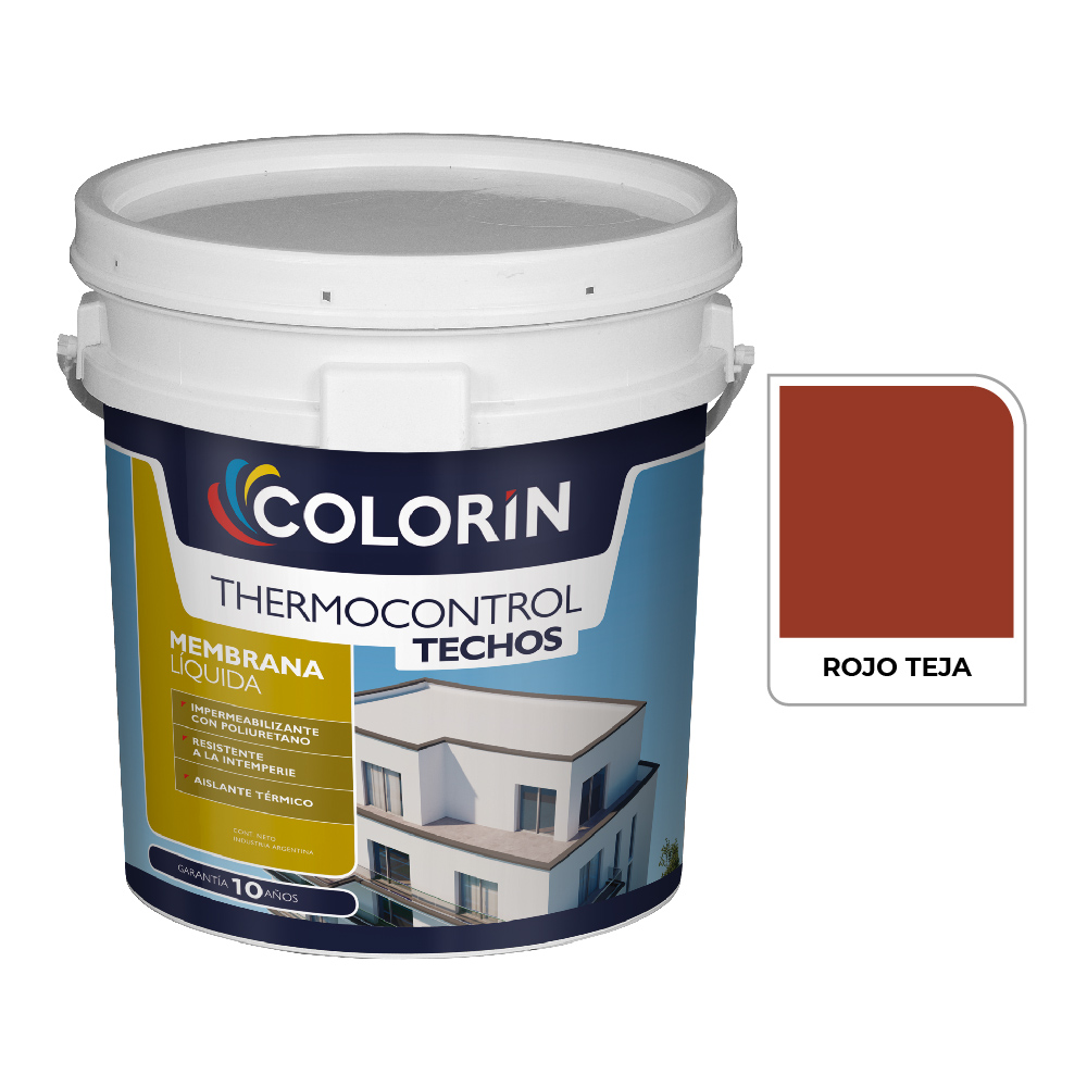 Thermocontrol Techos ML Rojo 10 Kg