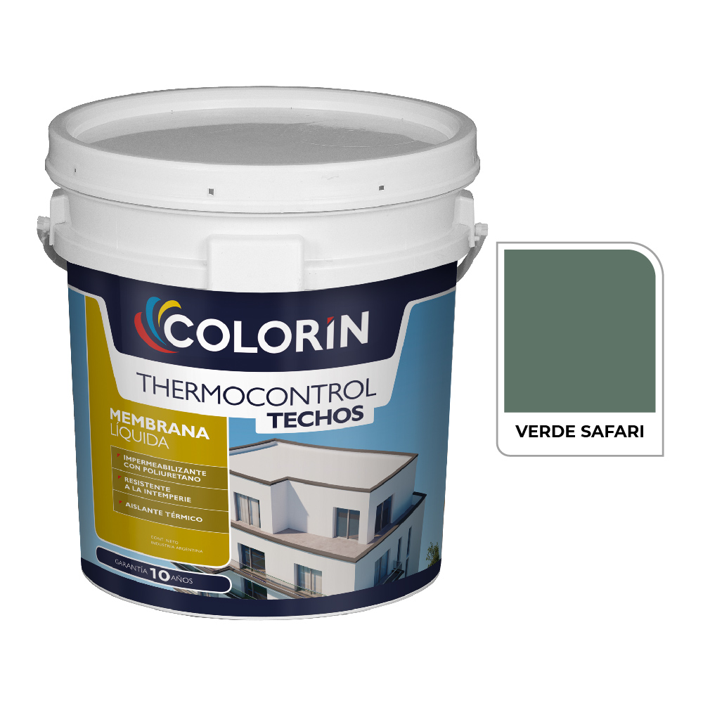 Thermocontrol Memb. Liq. Verde 10 Kg
