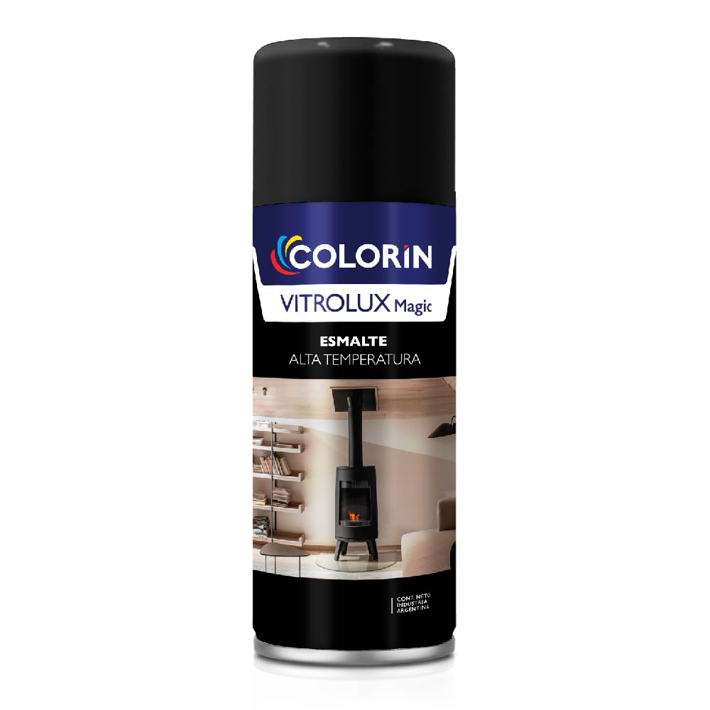 Vitrolux Aerosol Alta Temp Negro 440 ml