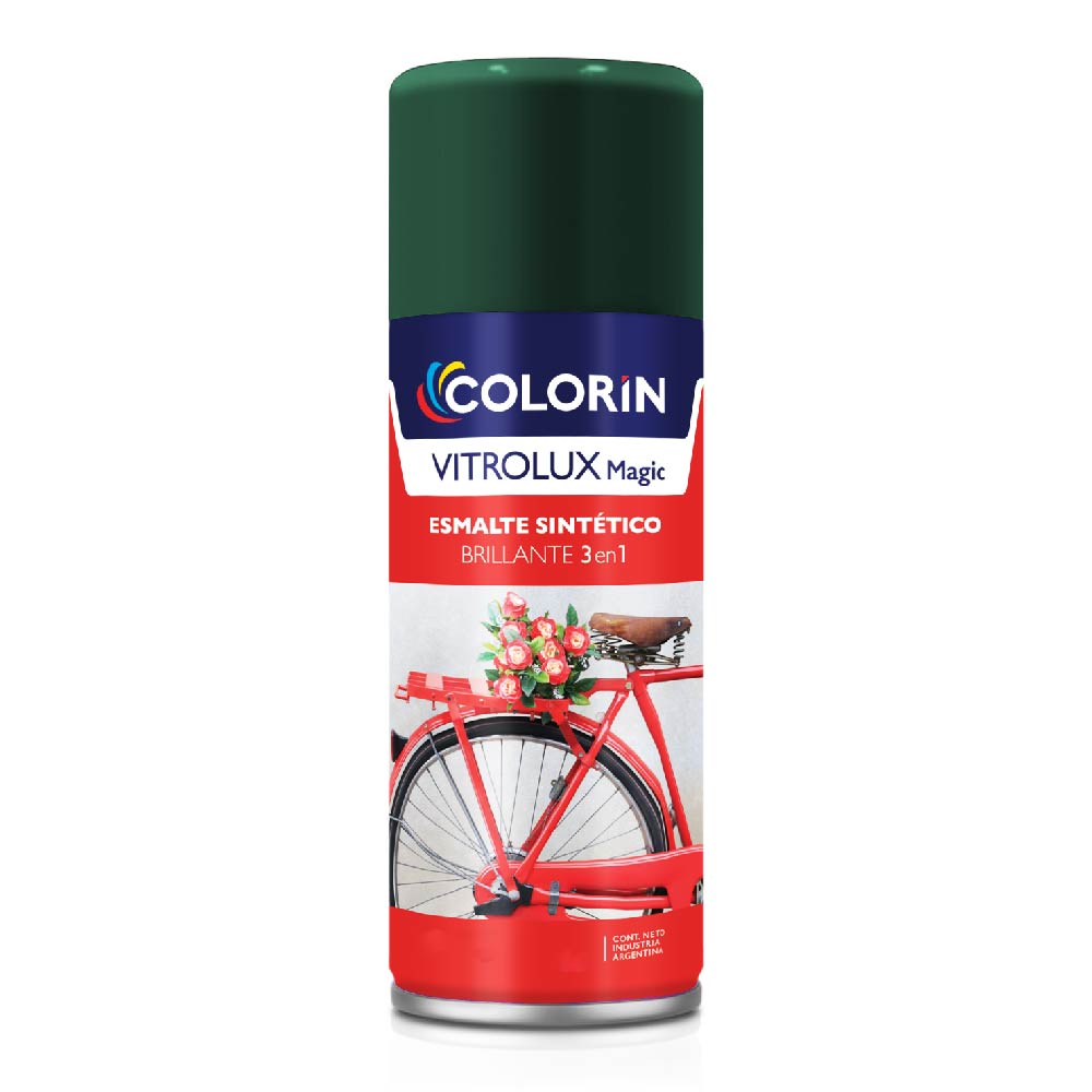 Vitrolux Aerosol Brill Verde Ingles 440 ml