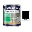 Vitrolux al Agua Satin Negro  1 L