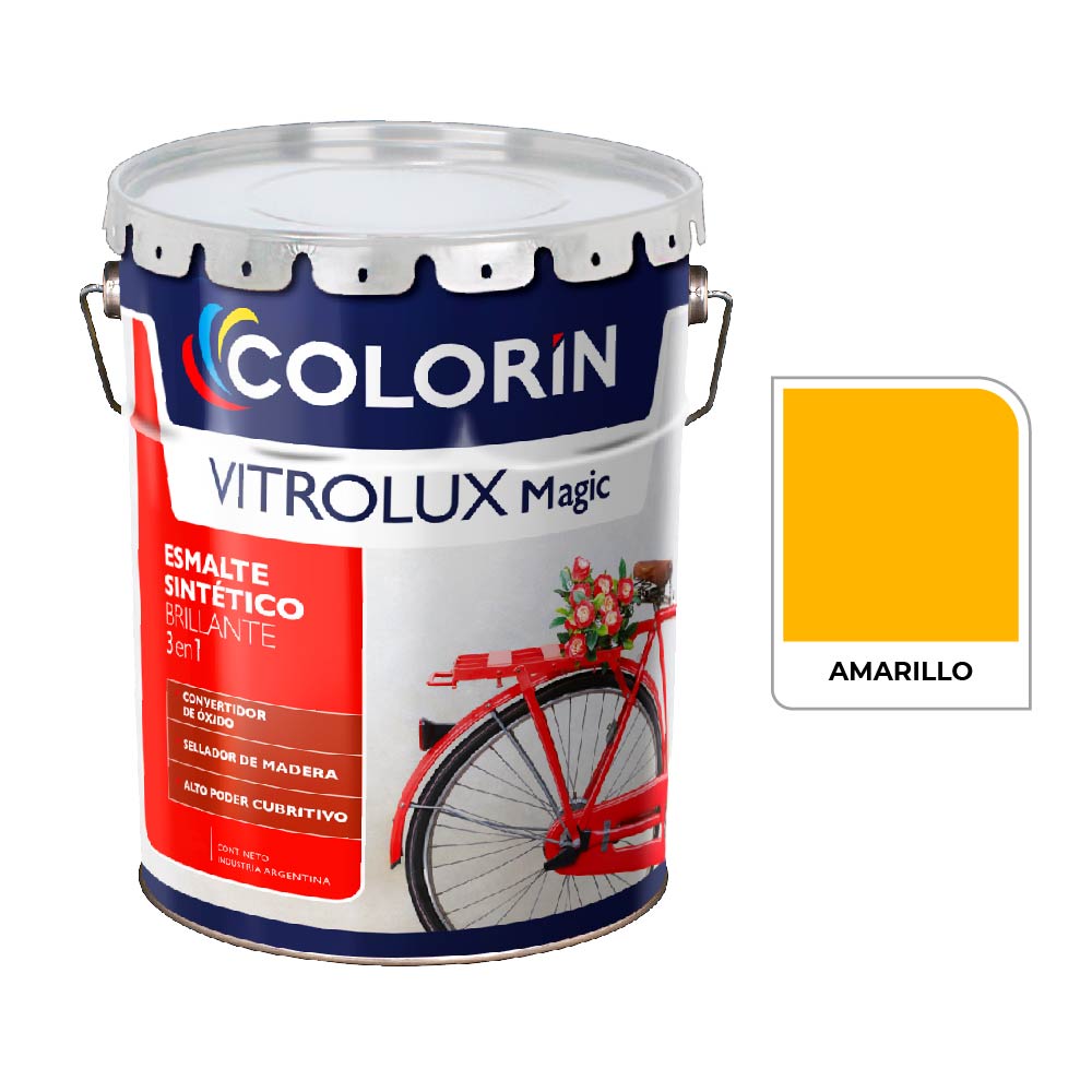 Vitrolux 3 en 1 Brill Amarillo 20 L