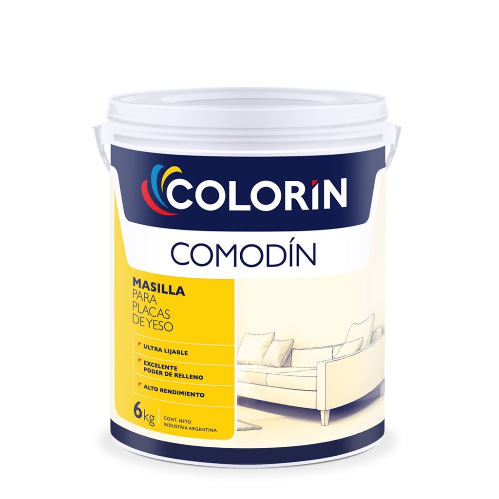Comodin Masilla p/ Placa Yeso 16 Kg