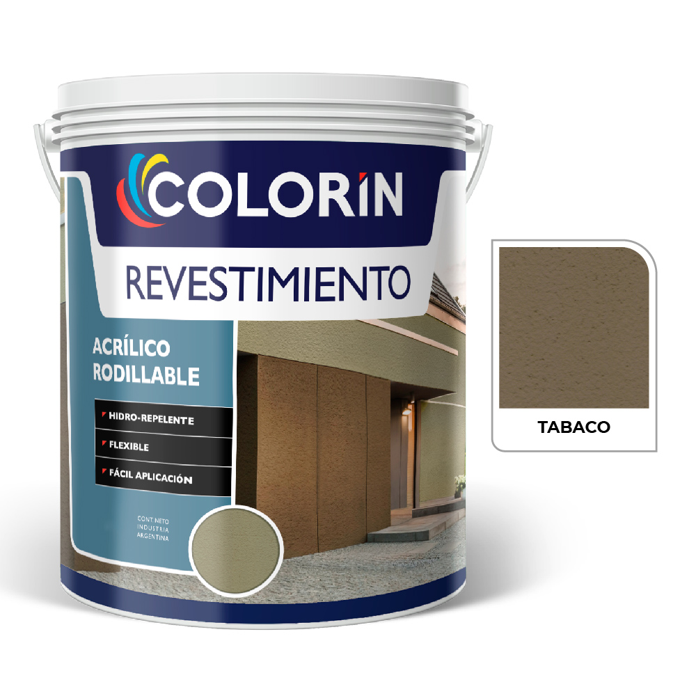 Rev. Acrilico Rodillable Tabaco  5 Kg