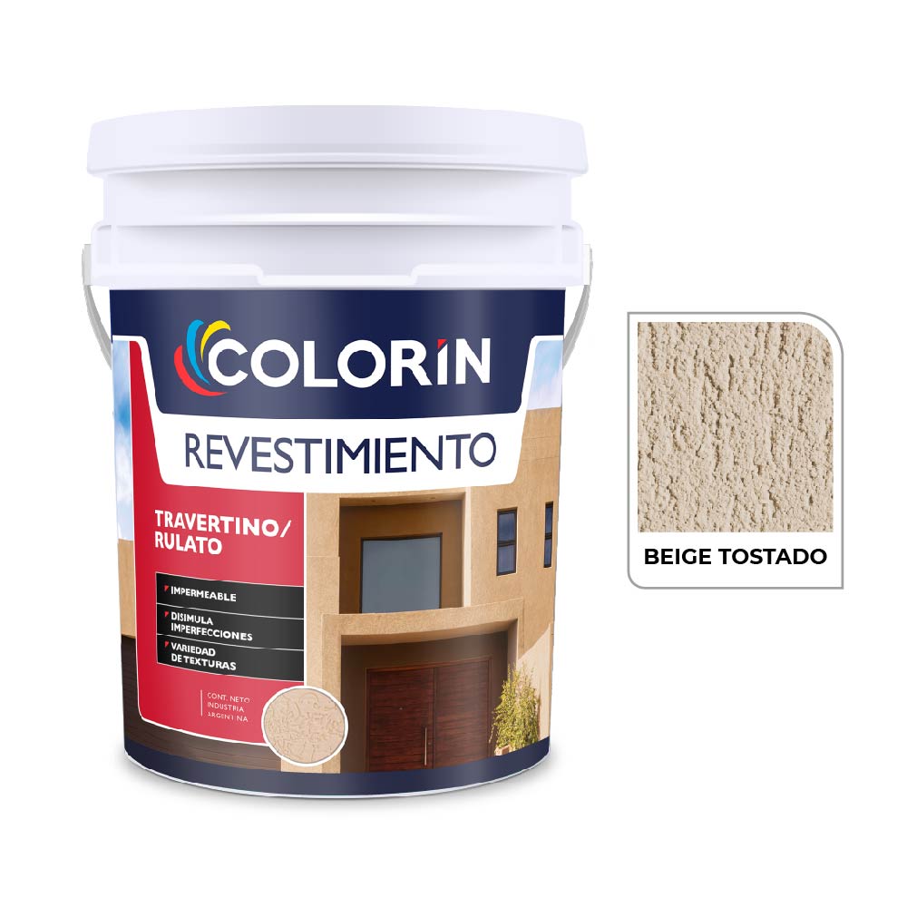 Rev. Travert. Med. Beige Tostado 30 Kg