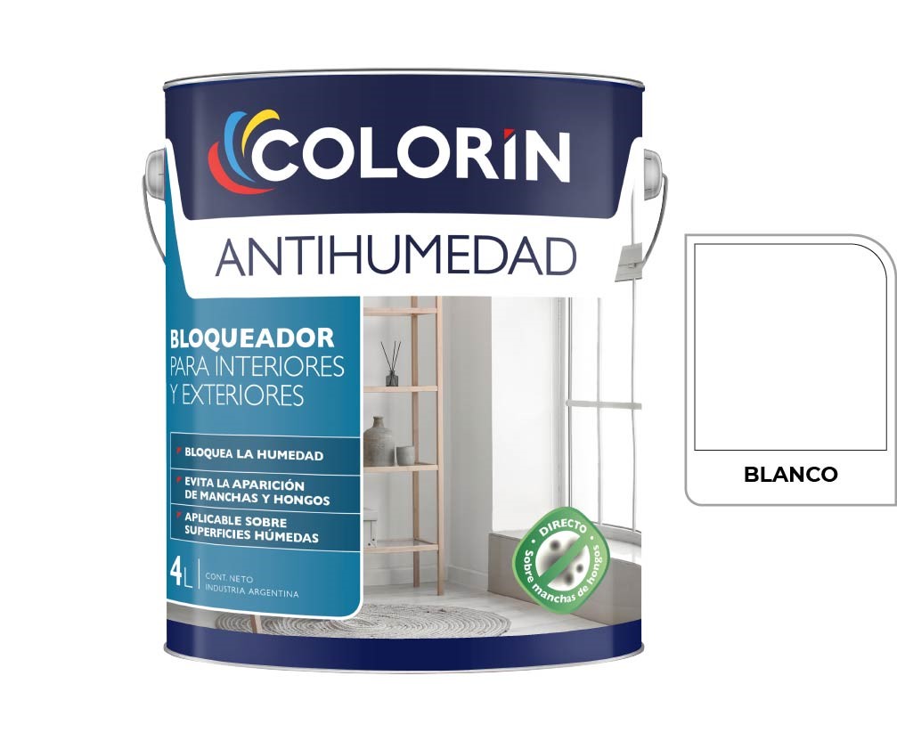 Colorin Antihumedad  4 L