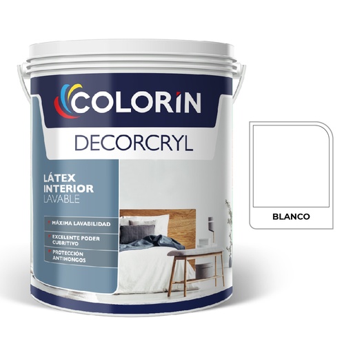 [72007] Decorcryl Lavable Mate  4 L