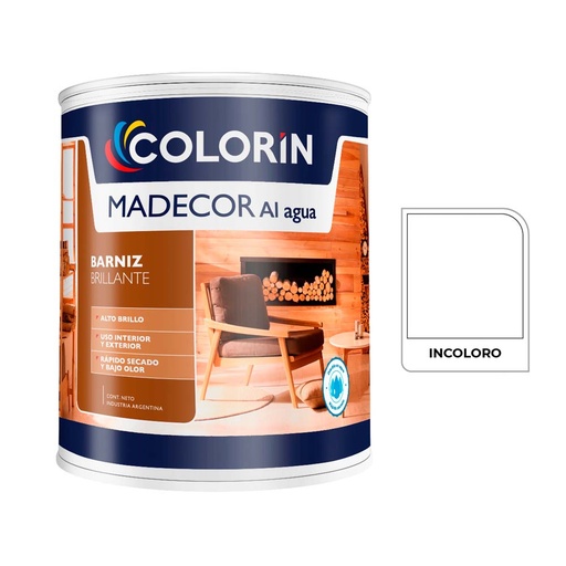 [45545] Madecor al Agua Barniz Brill 1 L