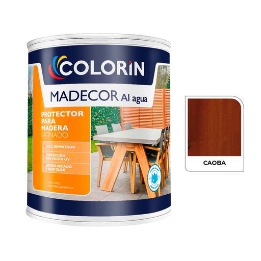 [45455] Madecor al Agua Protect Satin Caoba  1 L