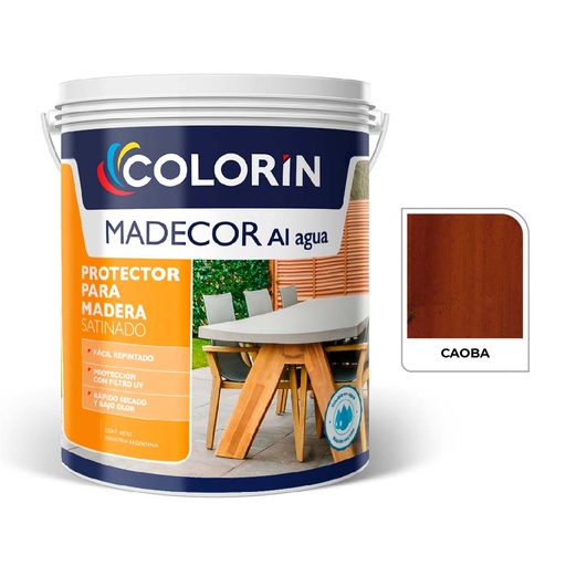[45457] Madecor al Agua Protect Satin Caoba  4 L