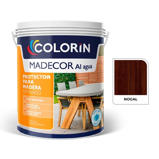 [45467] Madecor al Agua Protect Satin Nogal  4 L