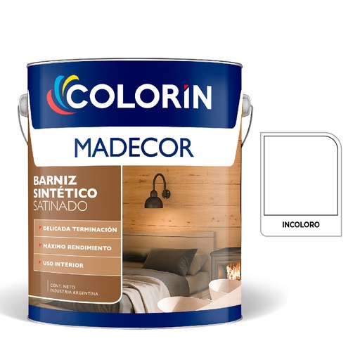 [70547] Madecor Barniz Satinado 4 L