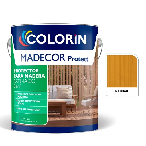 [70637] Madecor Protect 3 en 1 Natural 4 L