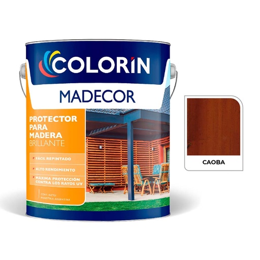 [45187] Madecor Protect Brill Caoba  4 L
