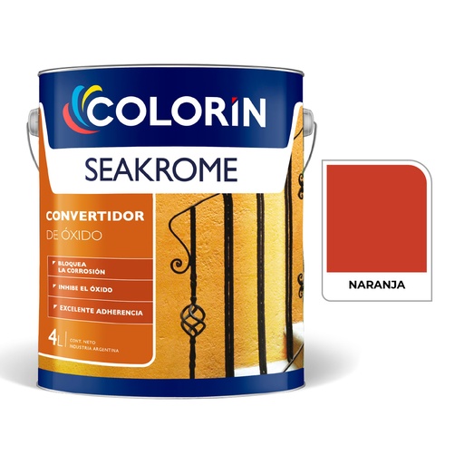 [75127] Seakrome Convertidor Naranja  4 L