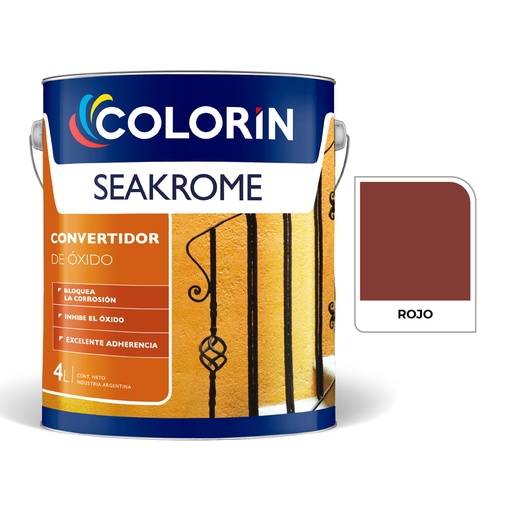 [70807] Seakrome Convertidor Rojo  4 L