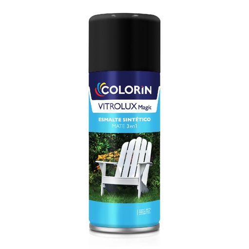 [43912] Vitrolux Aerosol Mate Negro 440 ml