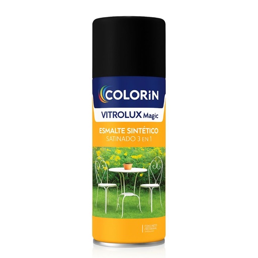 [43982] Vitrolux Aerosol Satin Negro 440 ml