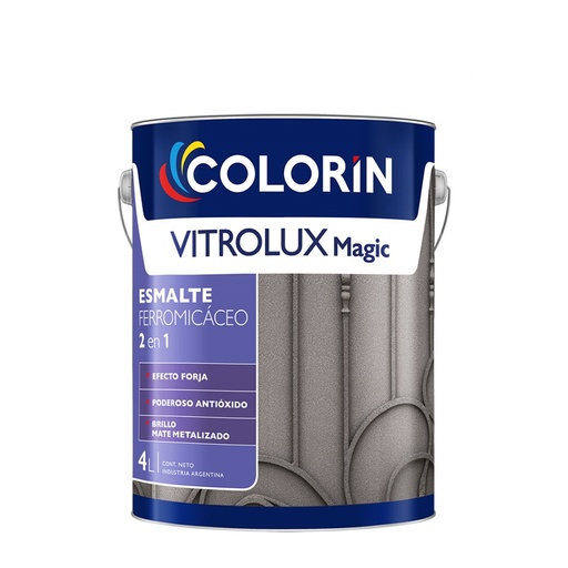 [71207] Vitrolux Ferromicaceo Plata  4 L