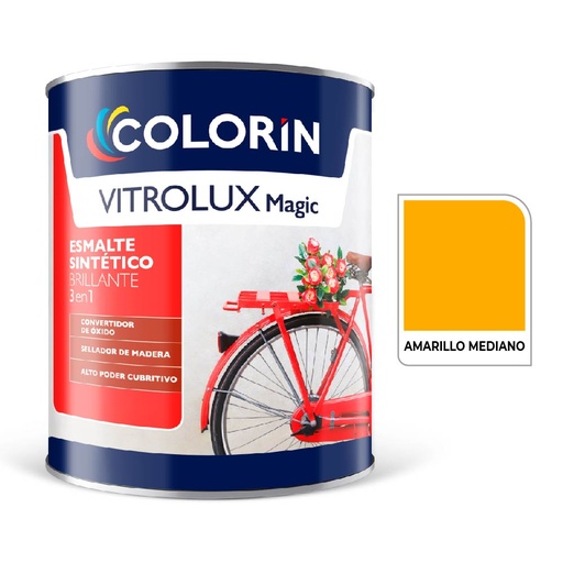 [70195] Vitrolux Magic Brill Amarillo Medio  1 L