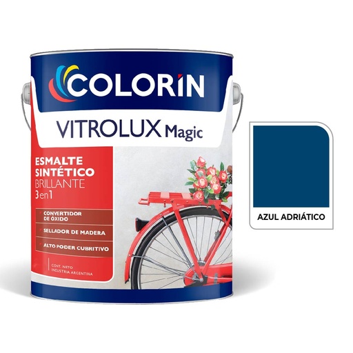 [70027] Vitrolux Magic Brill Azul Adriatico  4 L