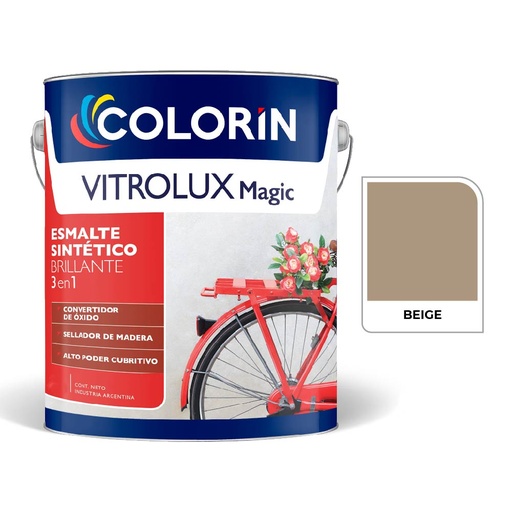 [70467] Vitrolux 3 en 1 Brill Beige  4 L