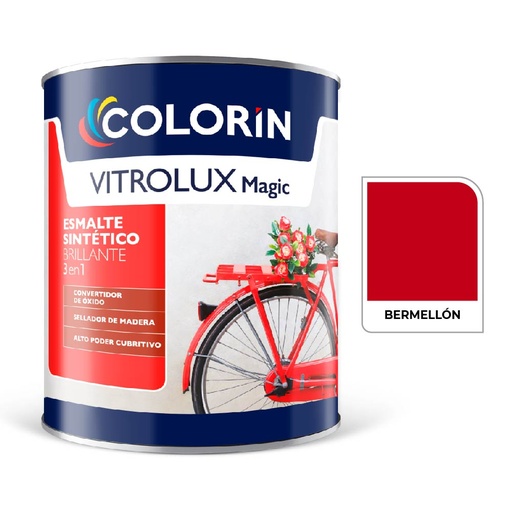 [70185] Vitrolux 3 en 1 Brill Bermellon  1 L
