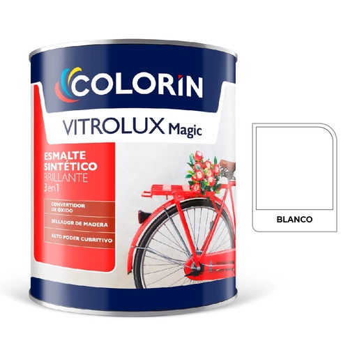 [70015] Vitrolux 3 en 1 Brill Blanco  1 L